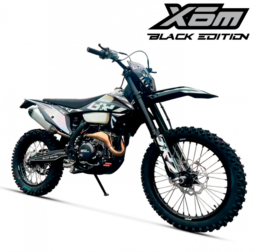 картинка Мотоцикл BRZ X6M Black Edition (ZS 182MN (NС300s)) | Moped24