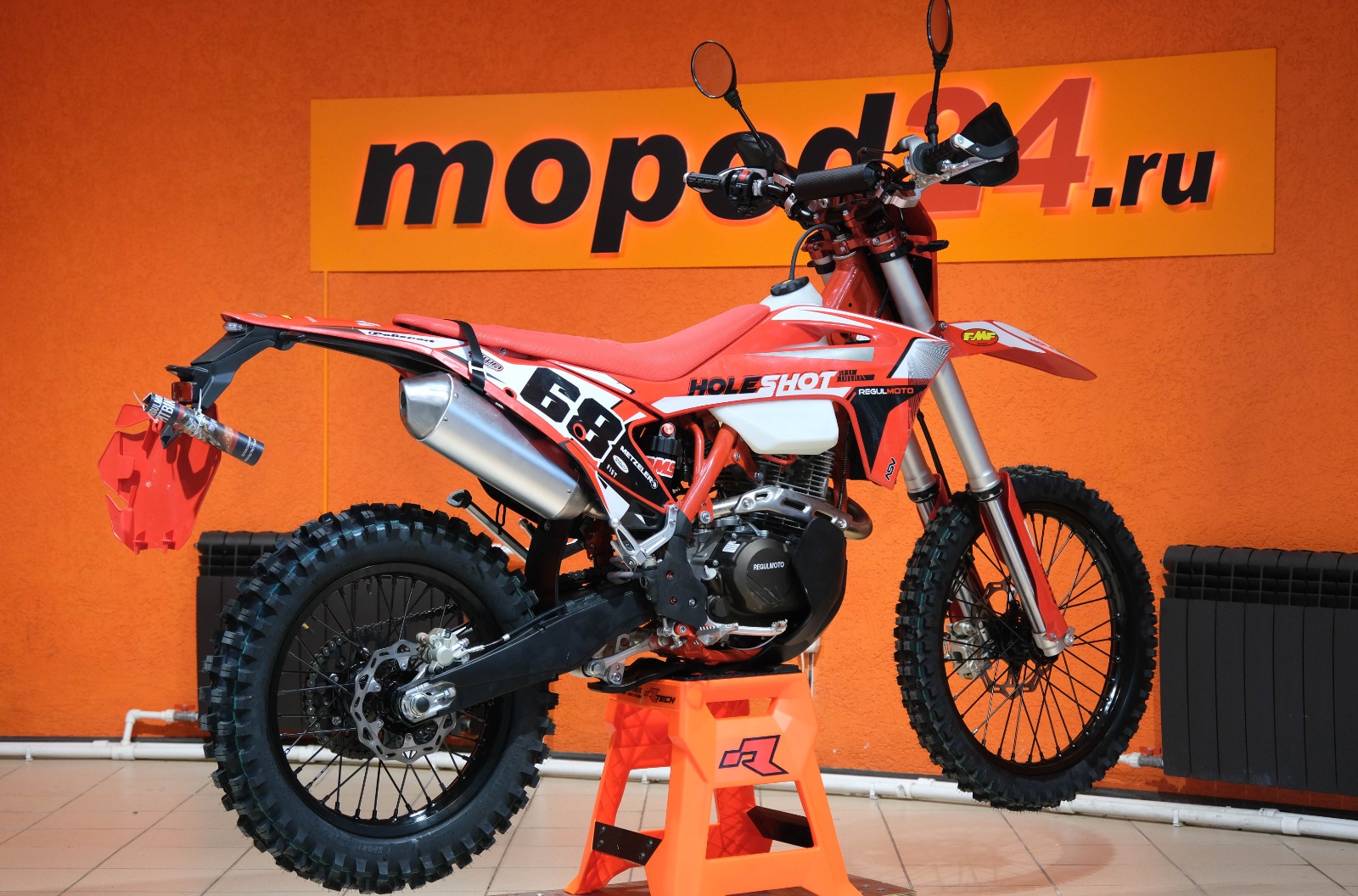 картинка Мотоцикл Regulmoto Holeshot Red Edition (4 valves) | Moped24