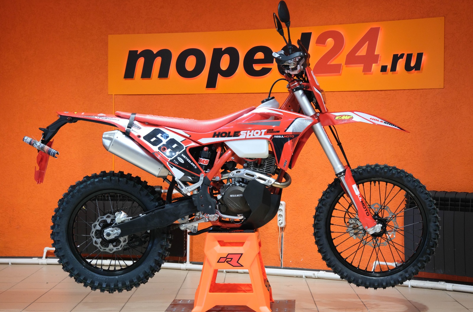 картинка Мотоцикл Regulmoto Holeshot Red Edition (4 valves) | Moped24