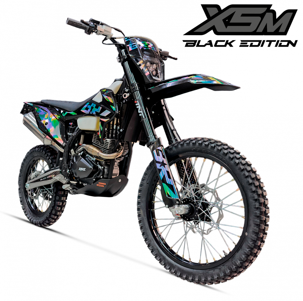 картинка Мотоцикл BRZ X5M Black Edition (172FMM-PR) | Moped24