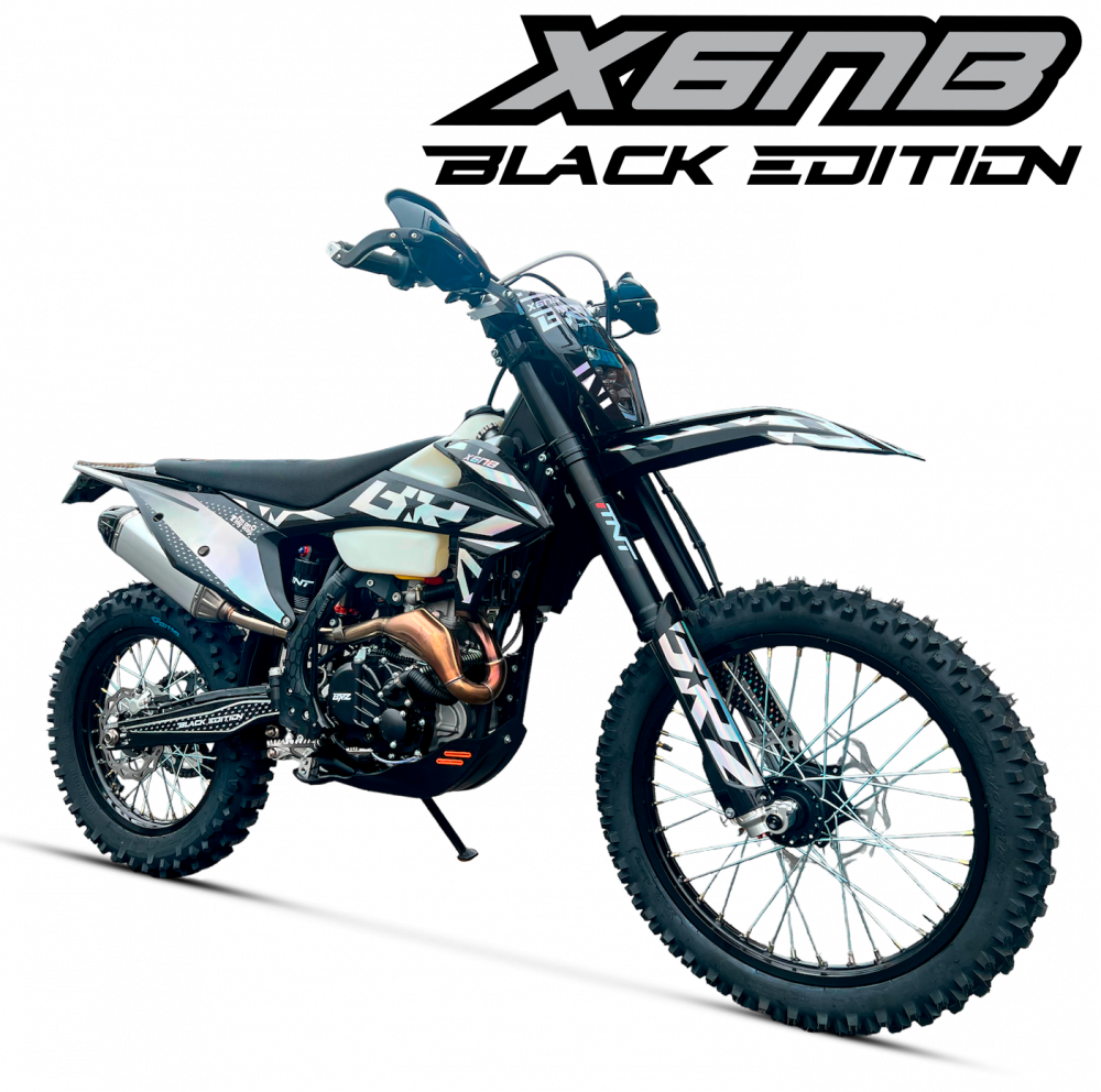 картинка Мотоцикл BRZ X6NB Black Edition (ZS 174MN-5 (NB300)) | Moped24