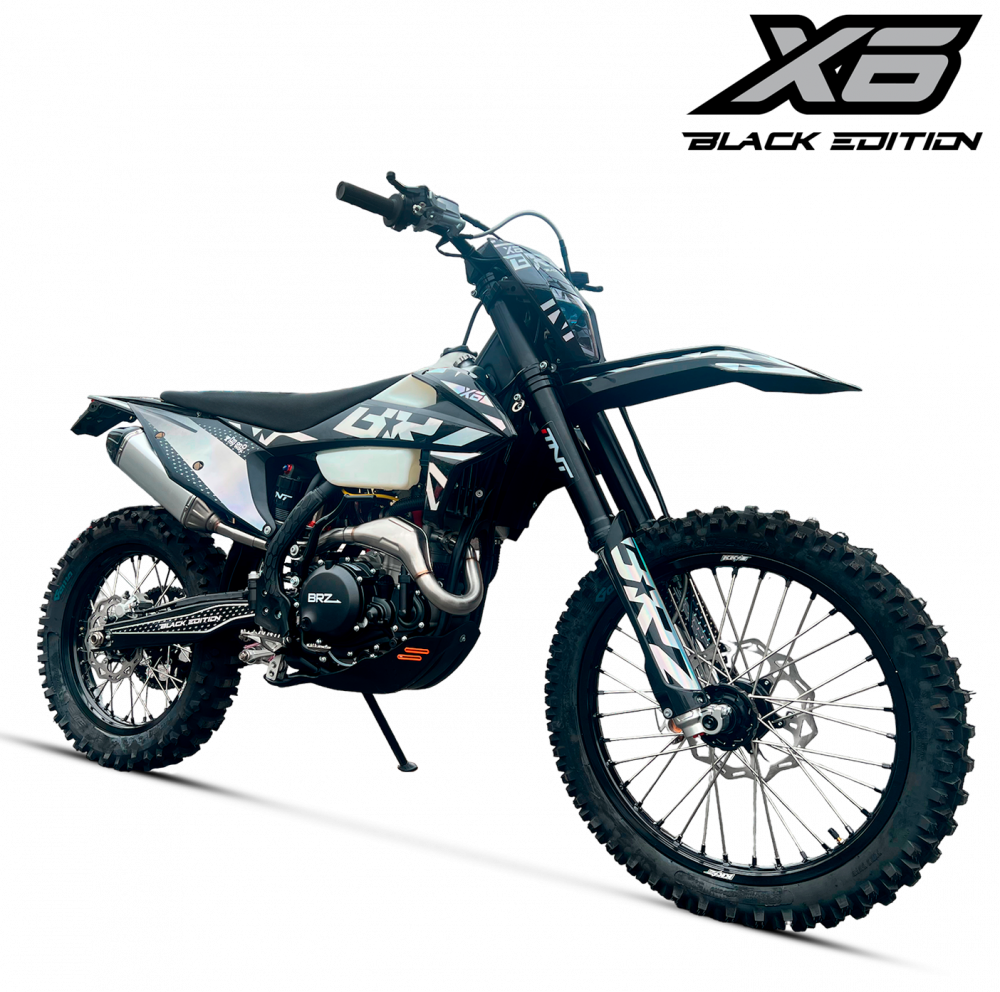 картинка Мотоцикл BRZ X6 Black Edition (ZS 177MN (NС250)) | Moped24
